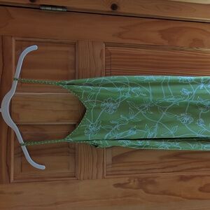 Crepe Floral Midi Dress